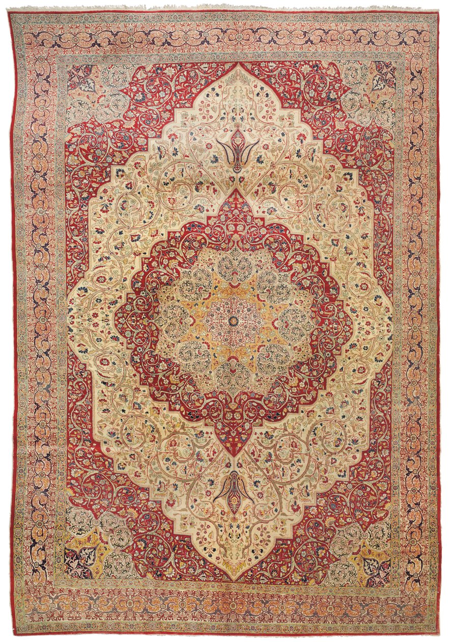 Haji Jalili Tabriz carpet, c.1890 by Iranian School