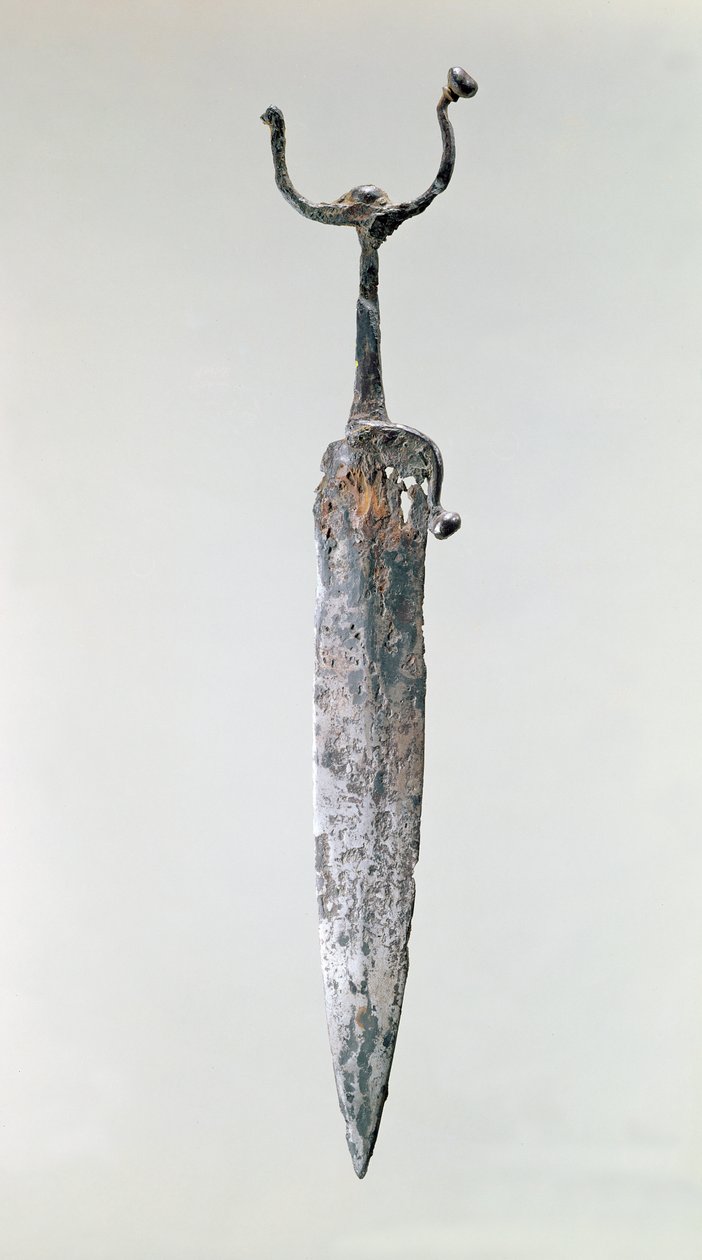 Dagger, Halstatt Culture, c.750-450 BC by Iron Age
