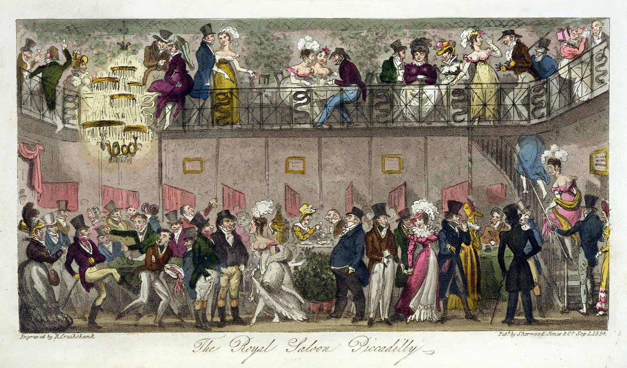 The Royal Saloon, Piccadilly, from 