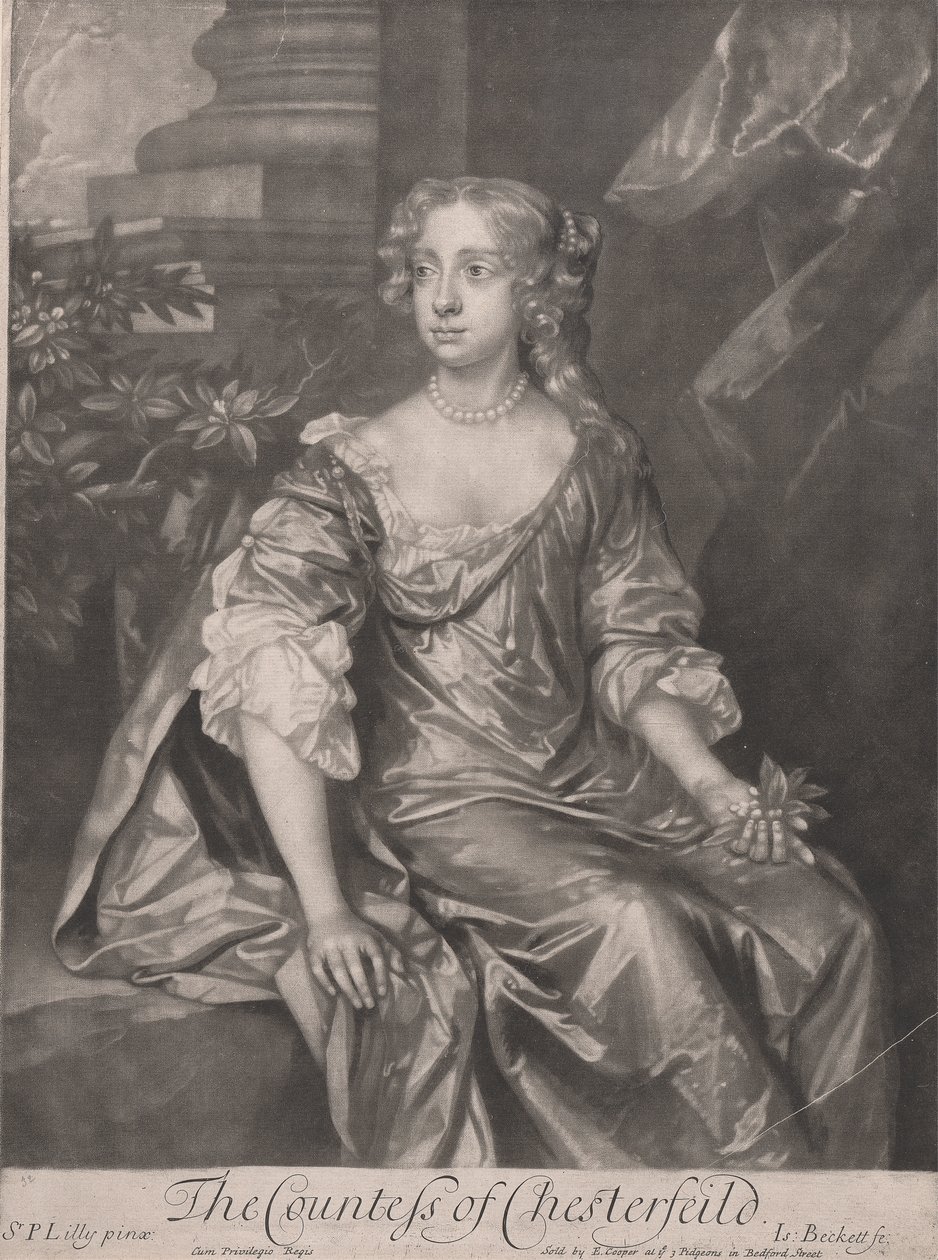 Elizabeth, Countess of Chesterfield (1640-1665) by Isaac Beckett
