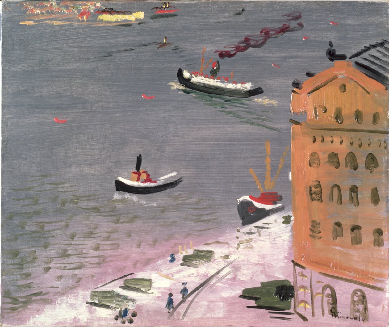 Stockholm Harbour by Isaac Grunwald