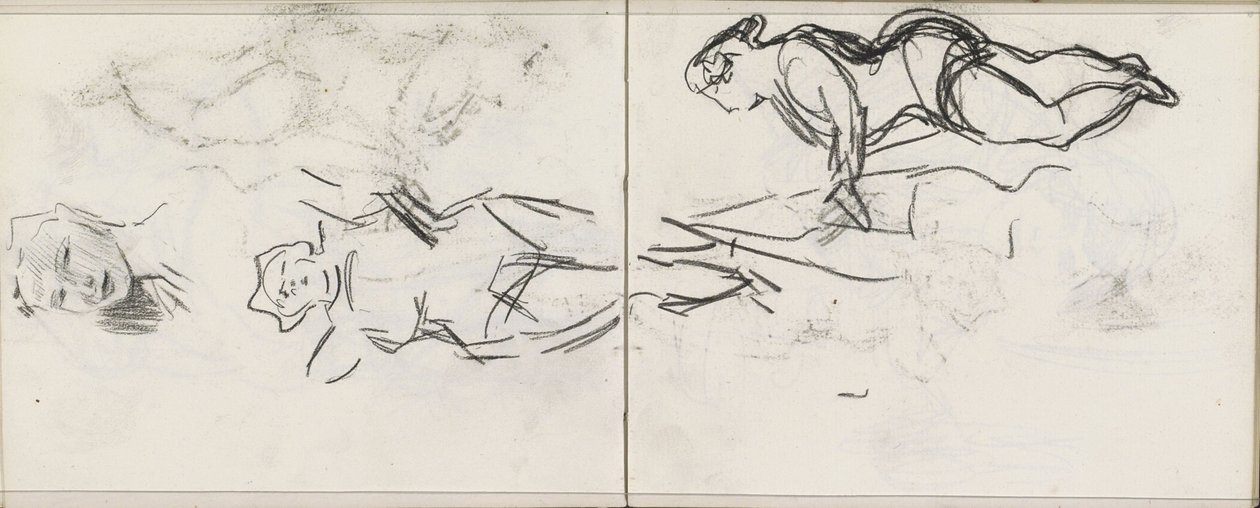 Three Studies of a Woman by Isaac Israels