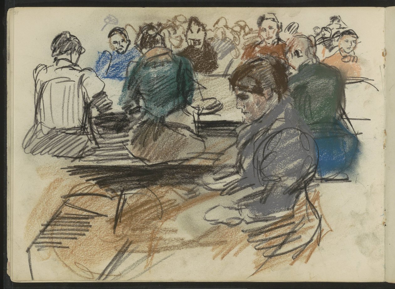Coffee Pickers at Work by Isaac Israels