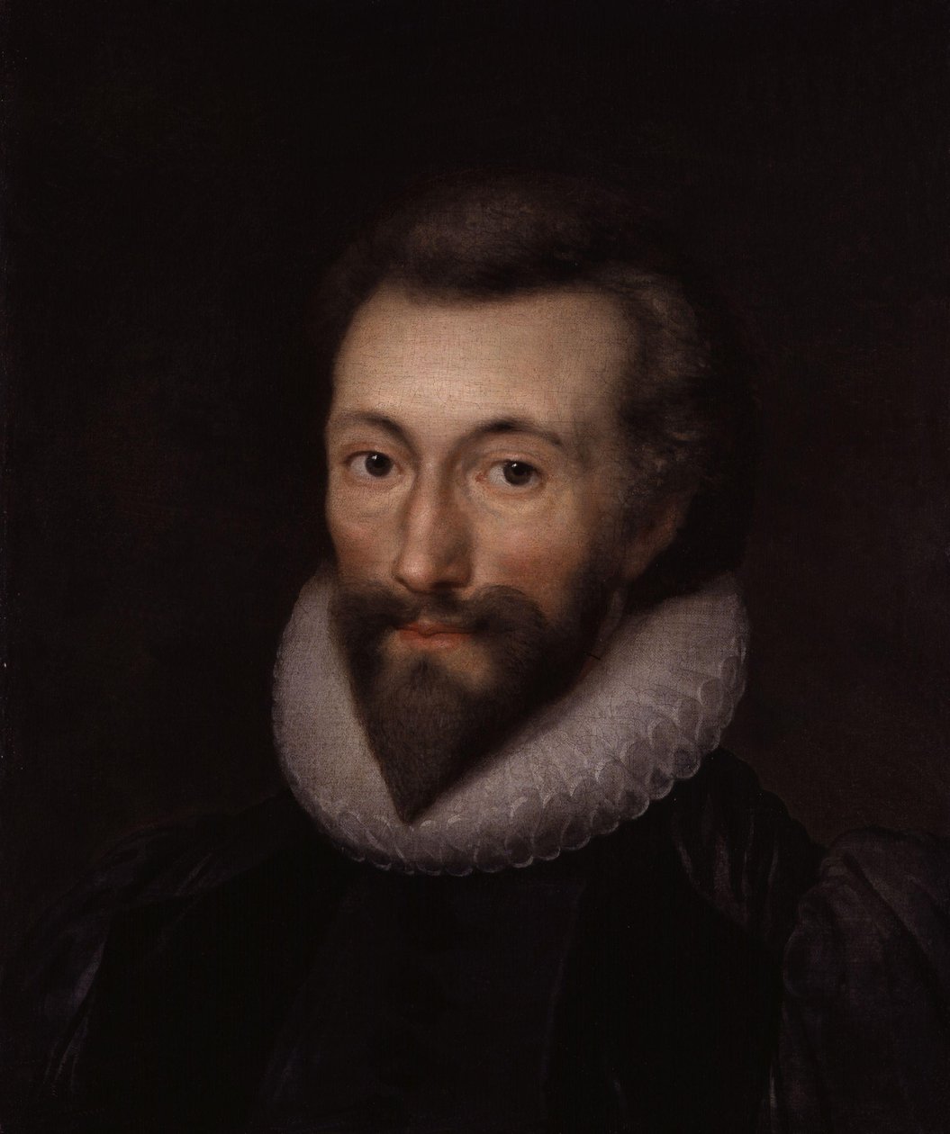 Portrait of John Donne by Isaac Oliver