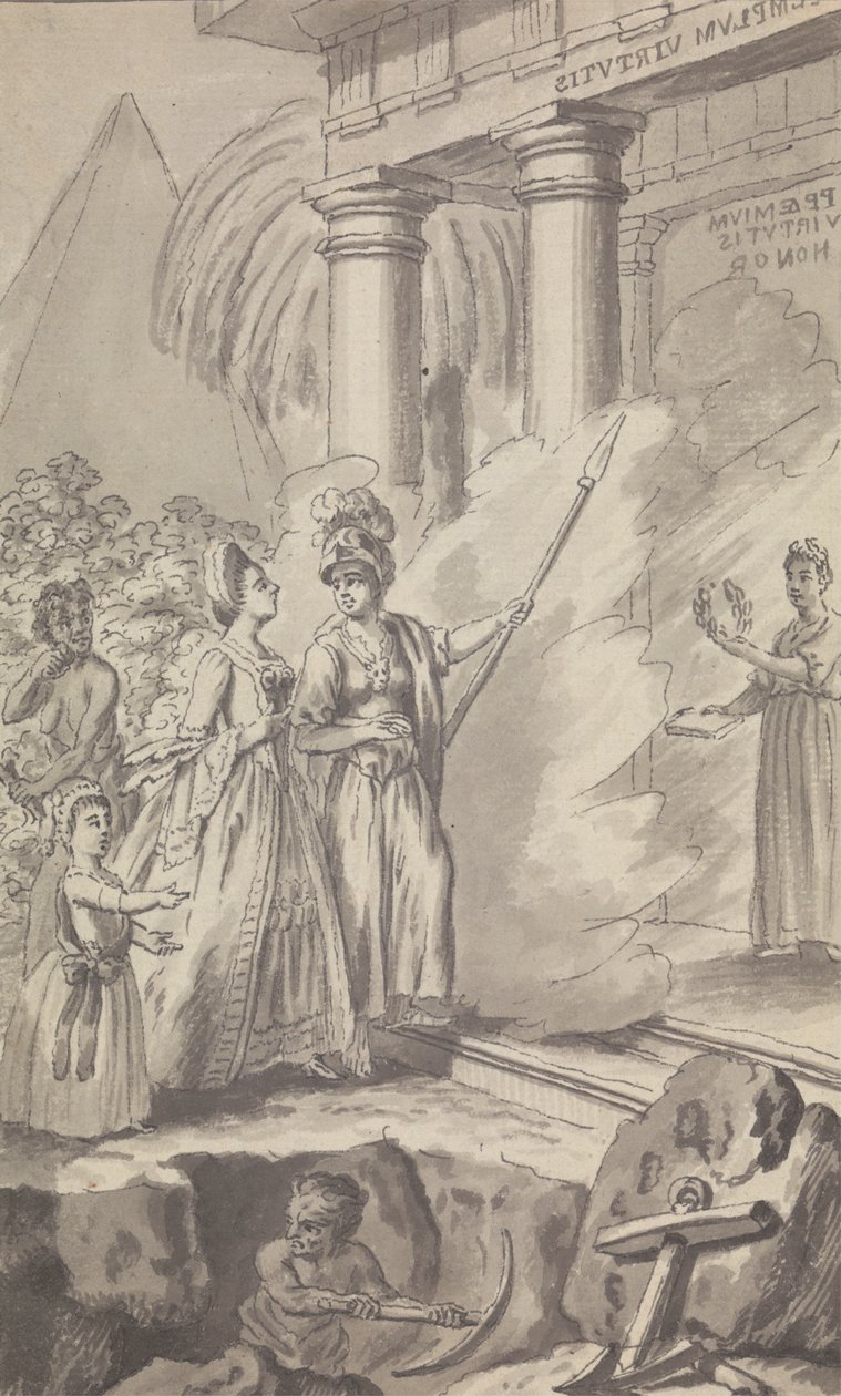 Unidentified Periodical / Play Illustration by Isaac Taylor