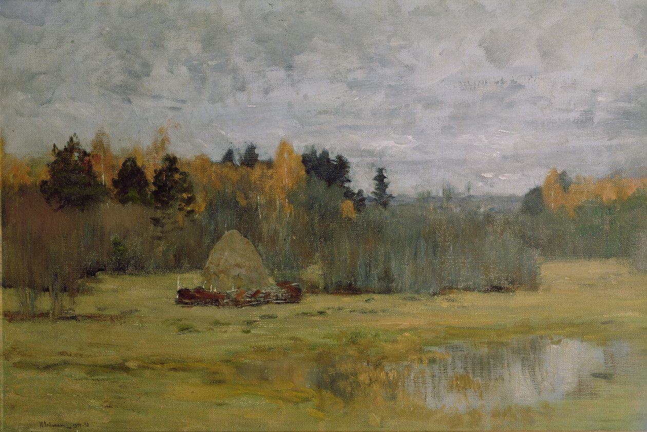 Late Autumn, 1894-98 by Isaak Ilyich Levitan