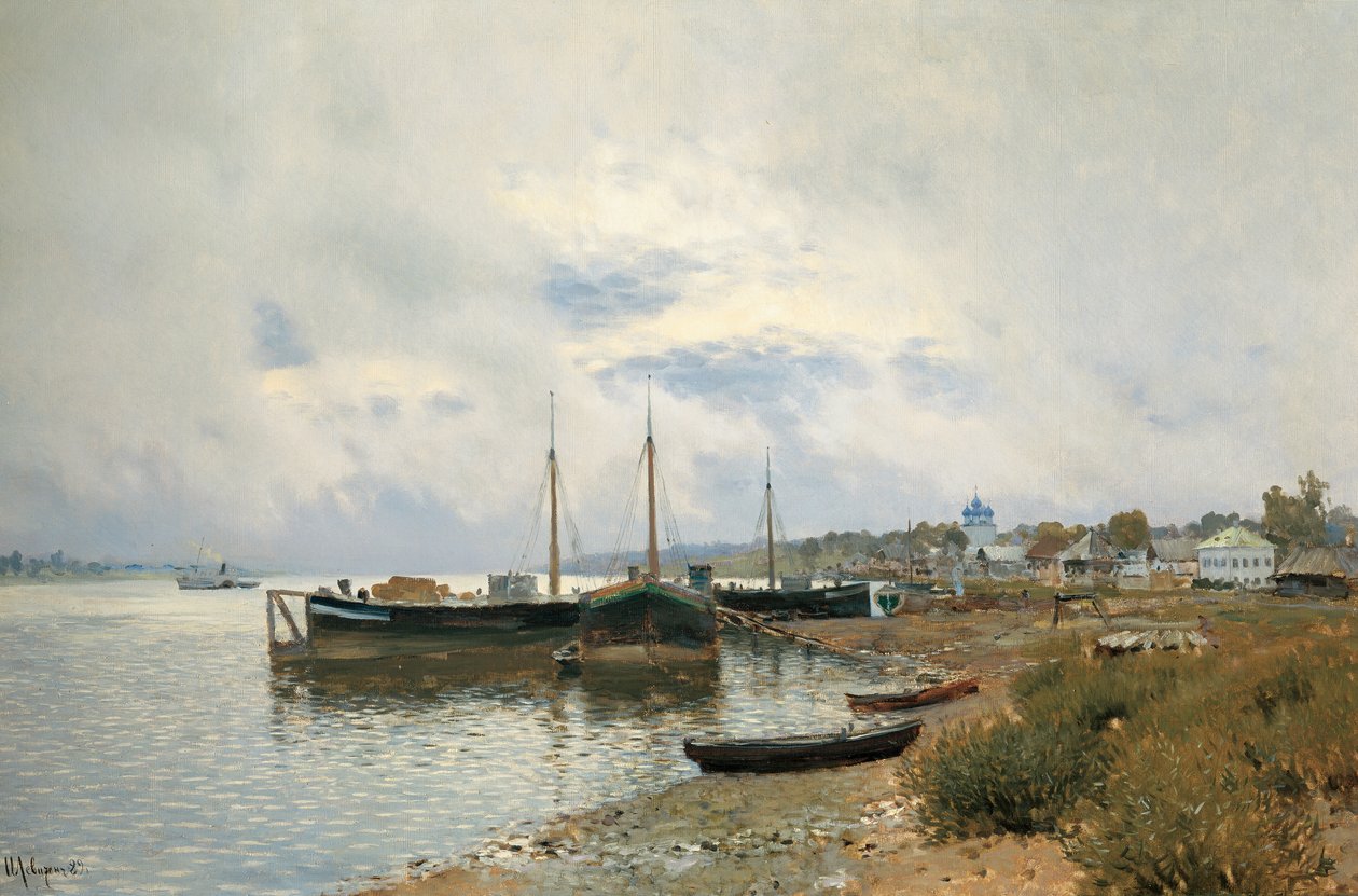 After the Rain. Plyos, 1889 by Isaak Ilyich Levitan