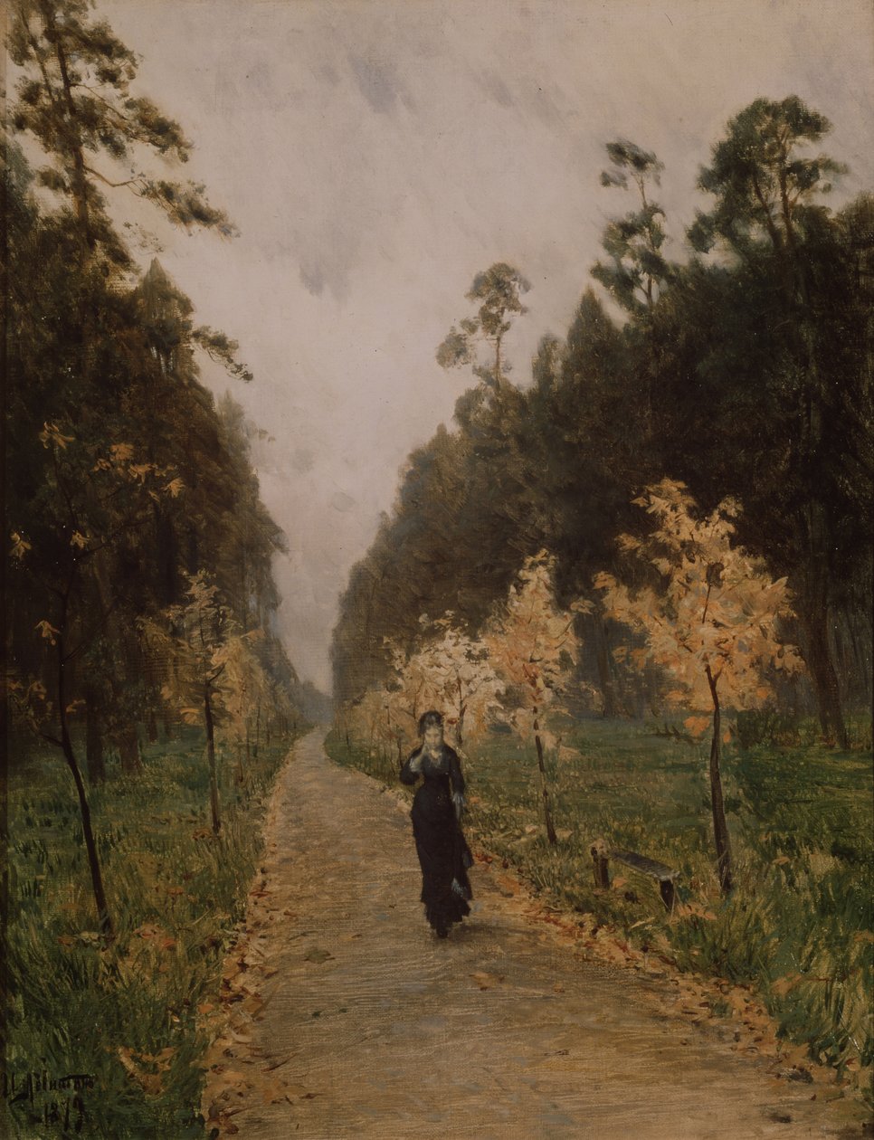 Autumn Day, Sokolniki, 1879 by Isaak Ilyich Levitan