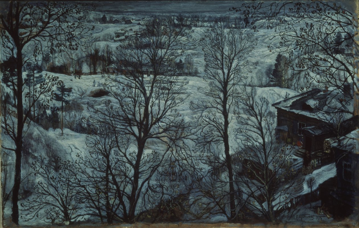 Winter Landscape by Isaak Israilevich Brodsky
