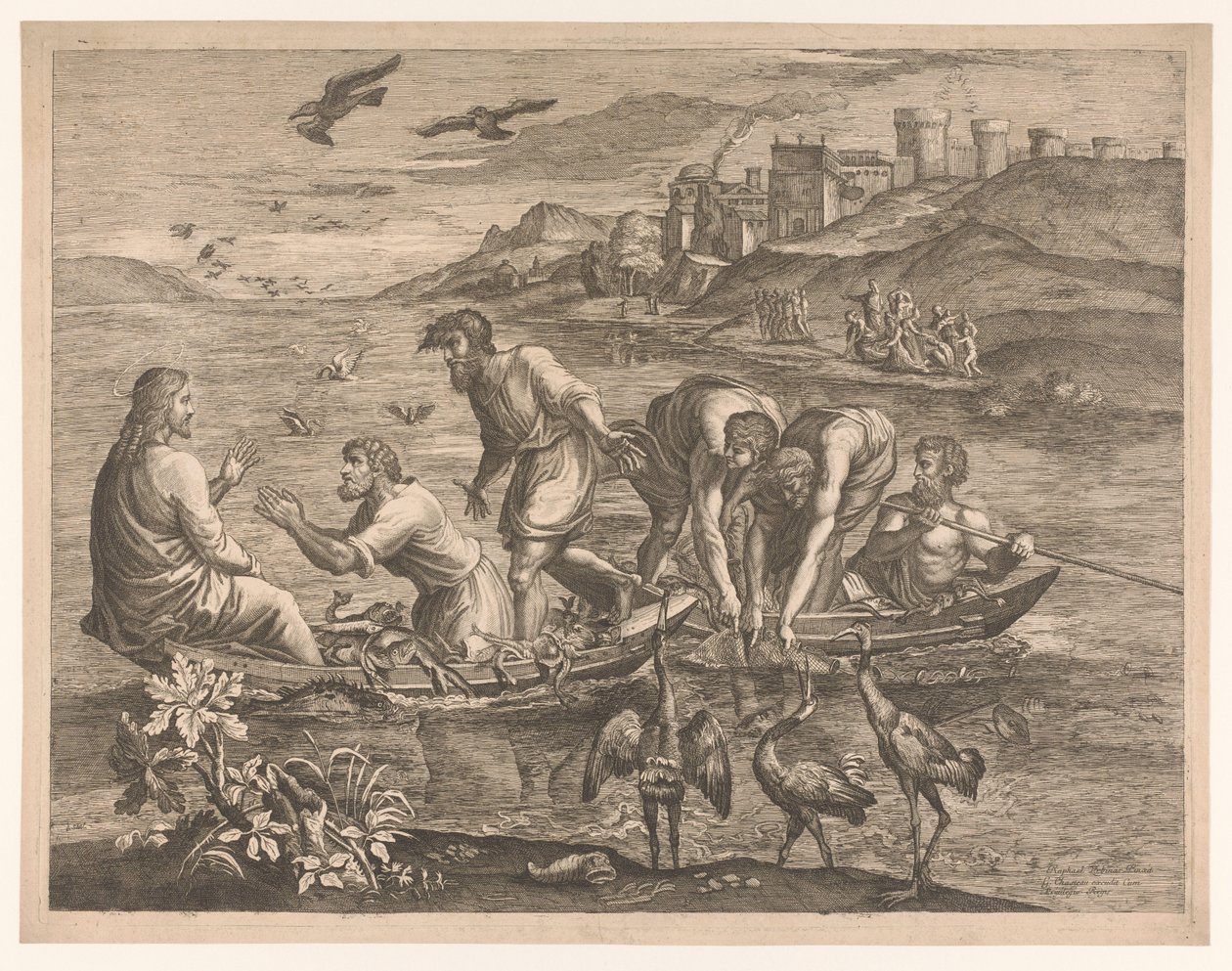 The Miraculous Catch of Fish by Isaak Saal