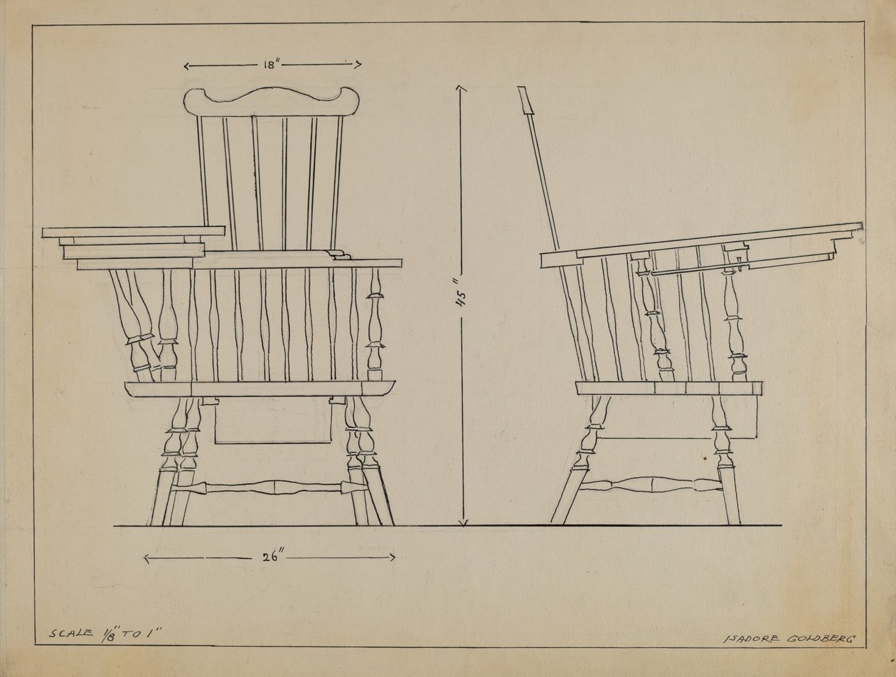 Chair by Isadore Goldberg