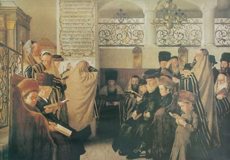 Day of Atonement by Isidor Kaufmann