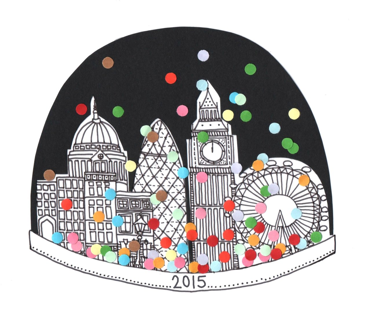 New year 2015, 2014 by Isobel Barber