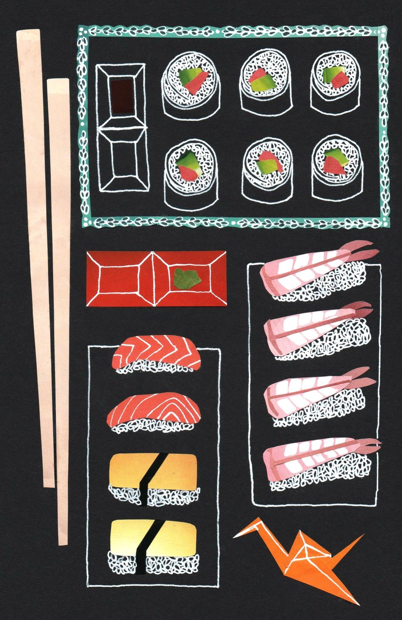 Sushi, 2014 by Isobel Barber