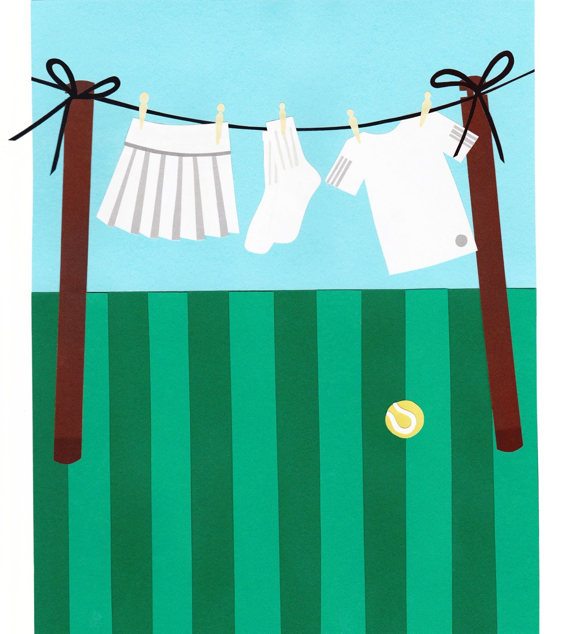 Tennis, 2016 by Isobel Barber