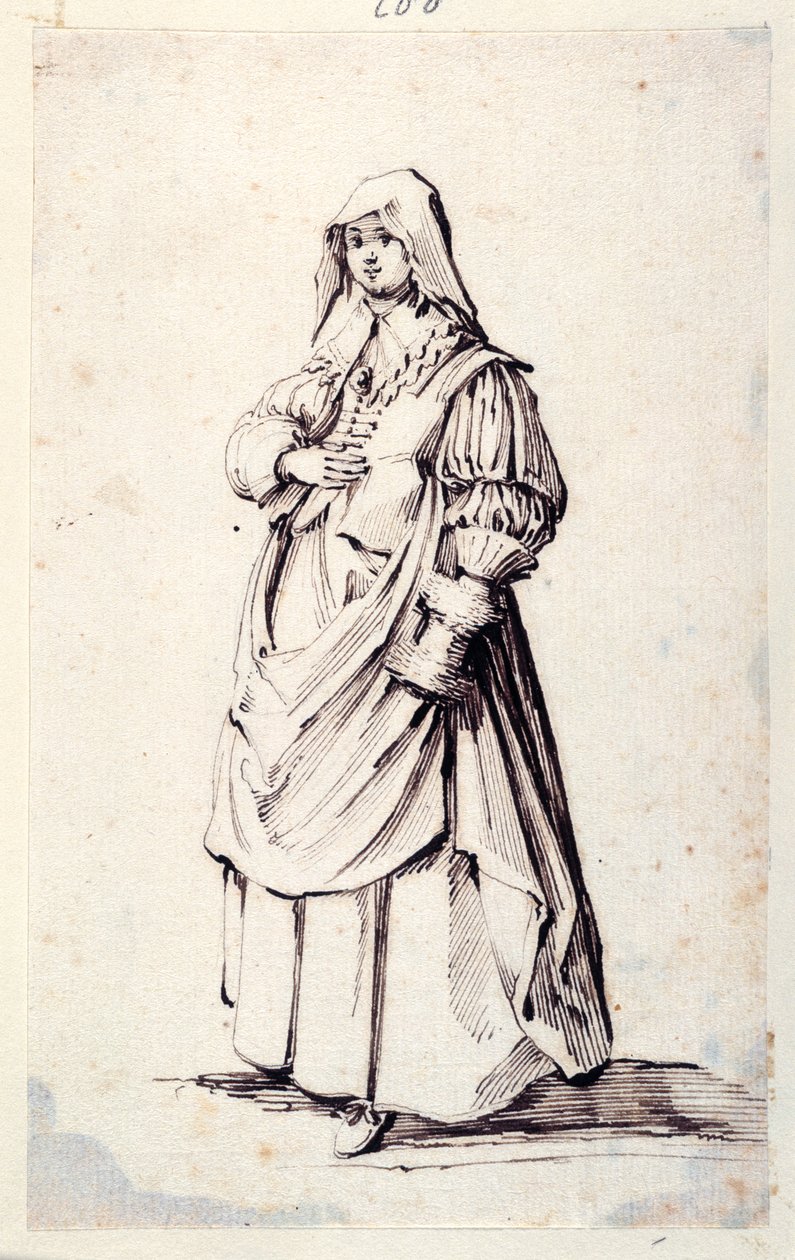 Female Figure by School Lebanese