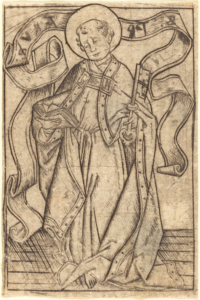 Saint Peter by Israhel van Meckenem