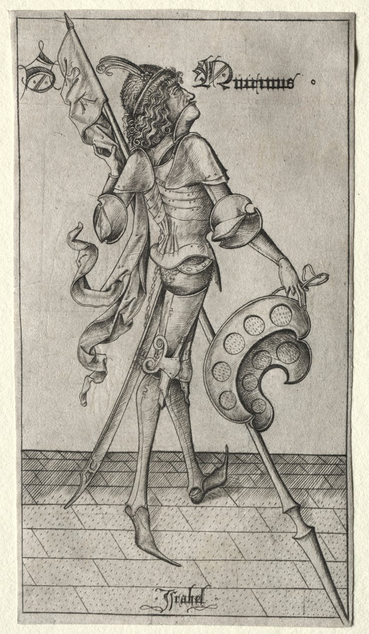 St. Quirinus by Israhel van Meckenem
