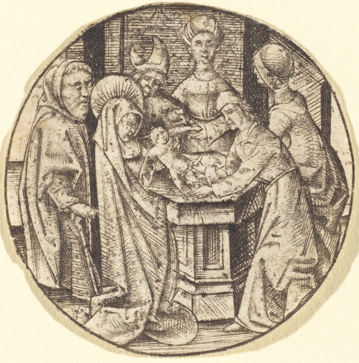 The Circumcision, c. 1470-1480 by Israhel van Meckenem