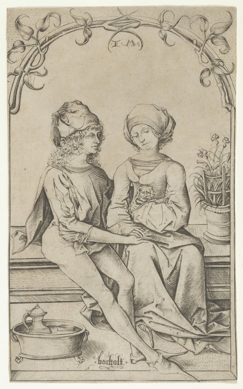 The Lovers by Israhel van Meckenem