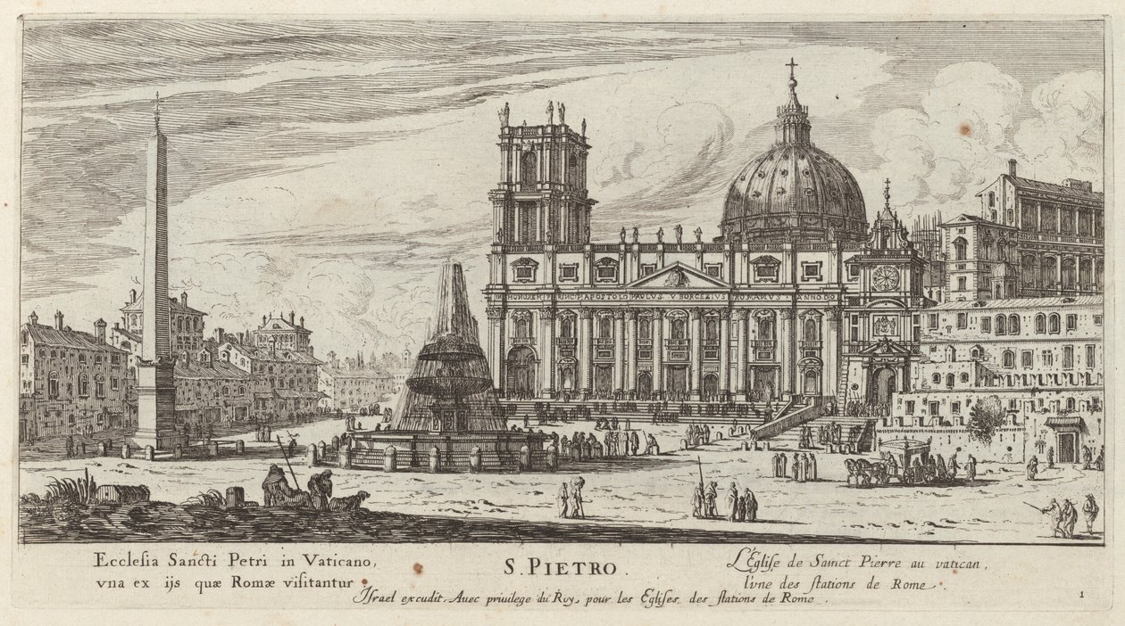 Saint Peter by Israël Silvestre