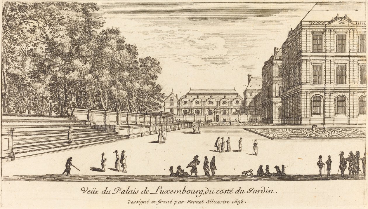 View of Luxembourg by Israël Silvestre