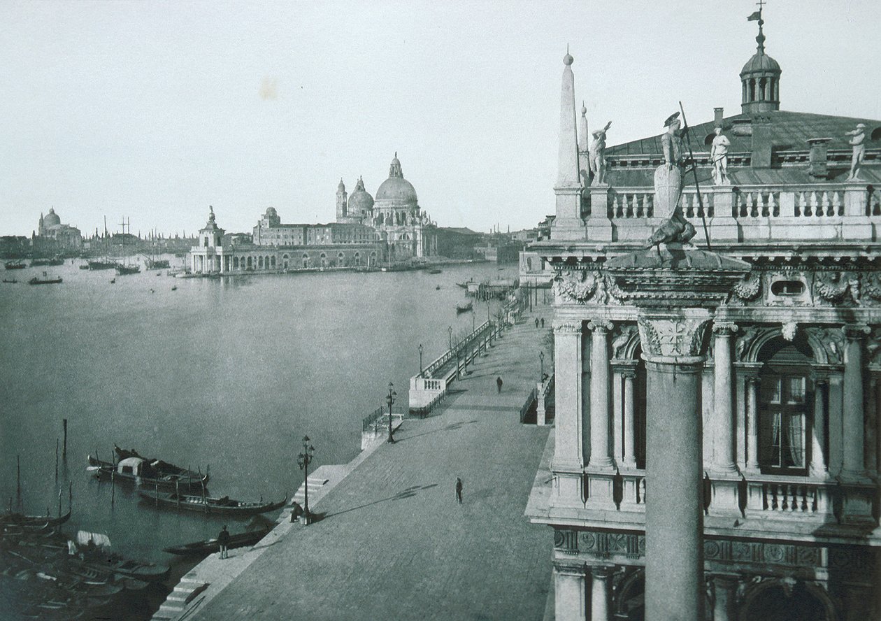View across the Grand Canal by Italian Photographer