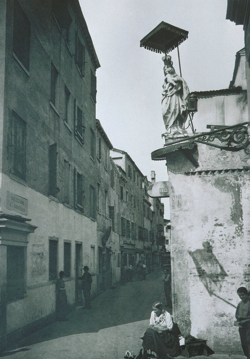 View of Salizzada San Giustina by Italian Photographer