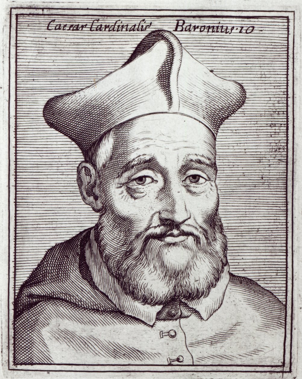Cardinal Cesare Baronio by Italian School