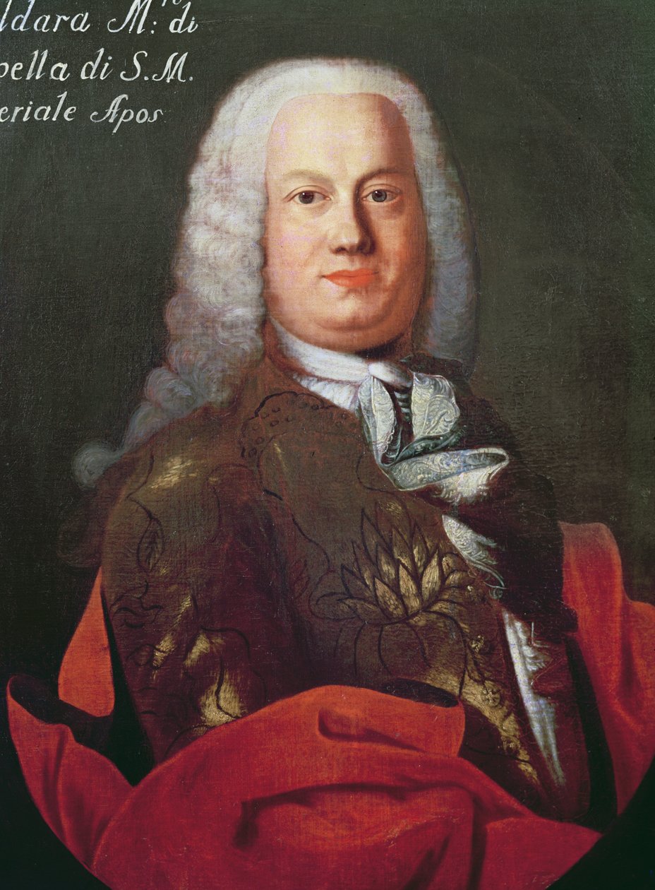 Portrait of Antonio Caldara by Italian School