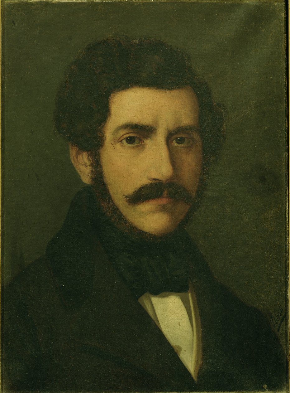 Portrait of Gaetano Donizetti (1797-1848) by Italian School