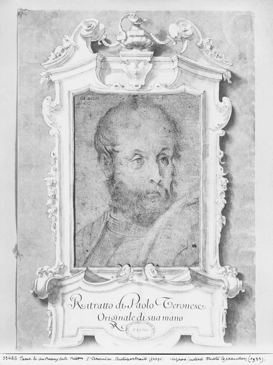 Portrait of a Man Presumed to be Veronese (Paolo Caliari) by Italian School