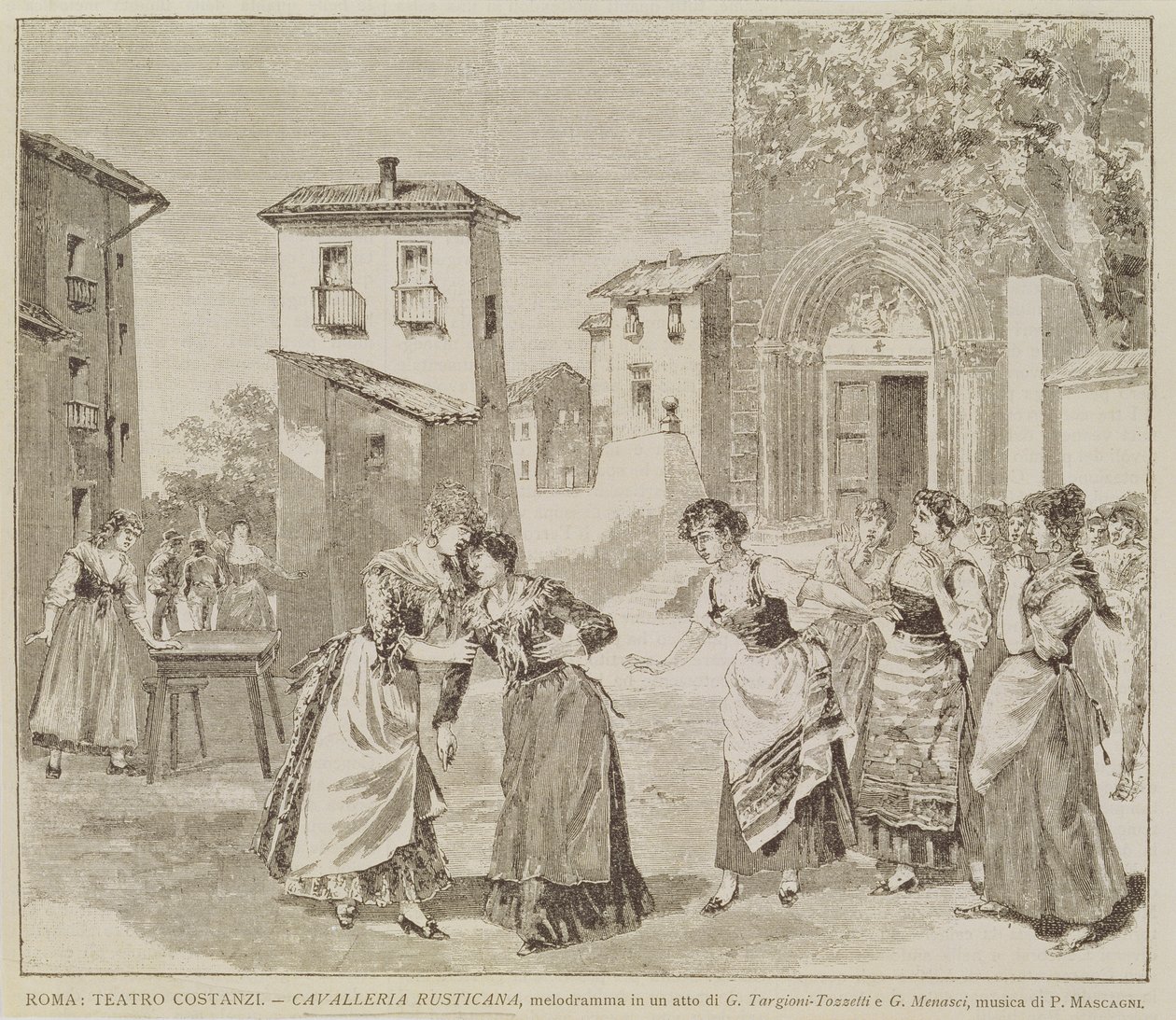 Scene from the opera 