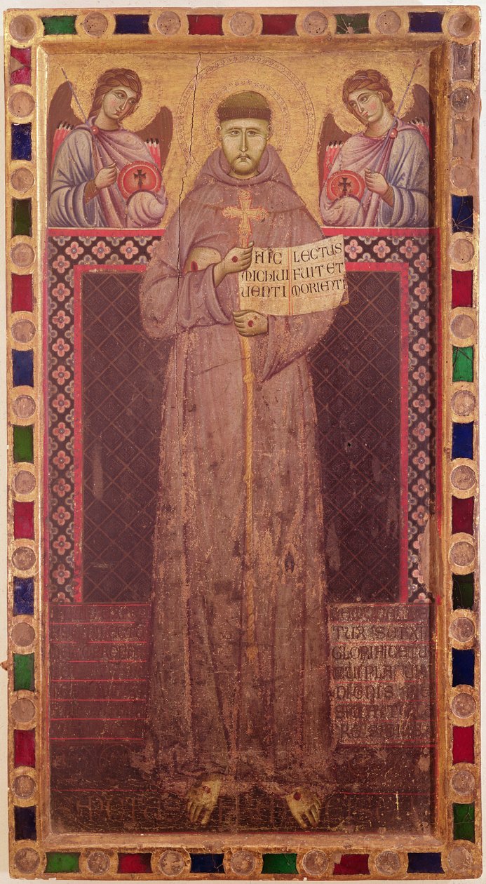 St. Francis and Angels by Italian School