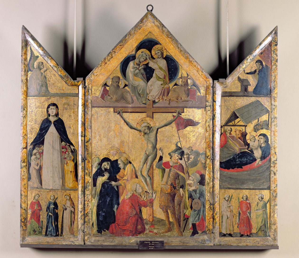 Triptych with Scenes from the Life of the Virgin, 1333 by Italian School
