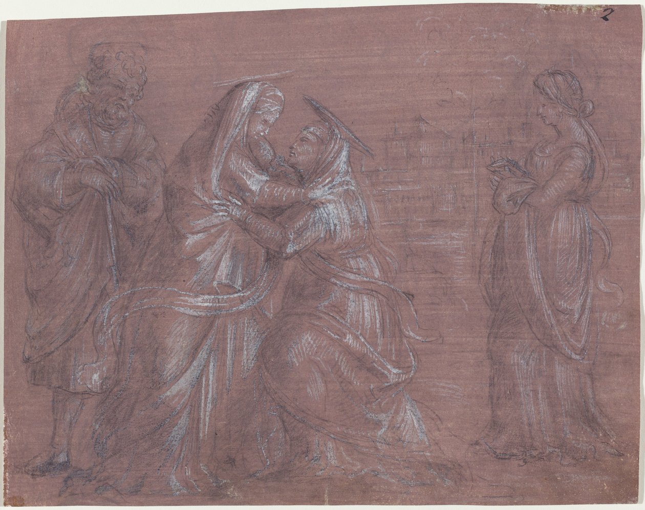 The Visitation by Italian