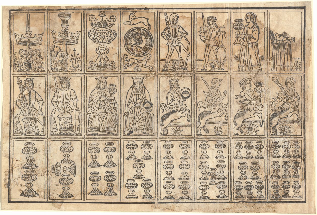 Playing Cards by Italian 15th Century