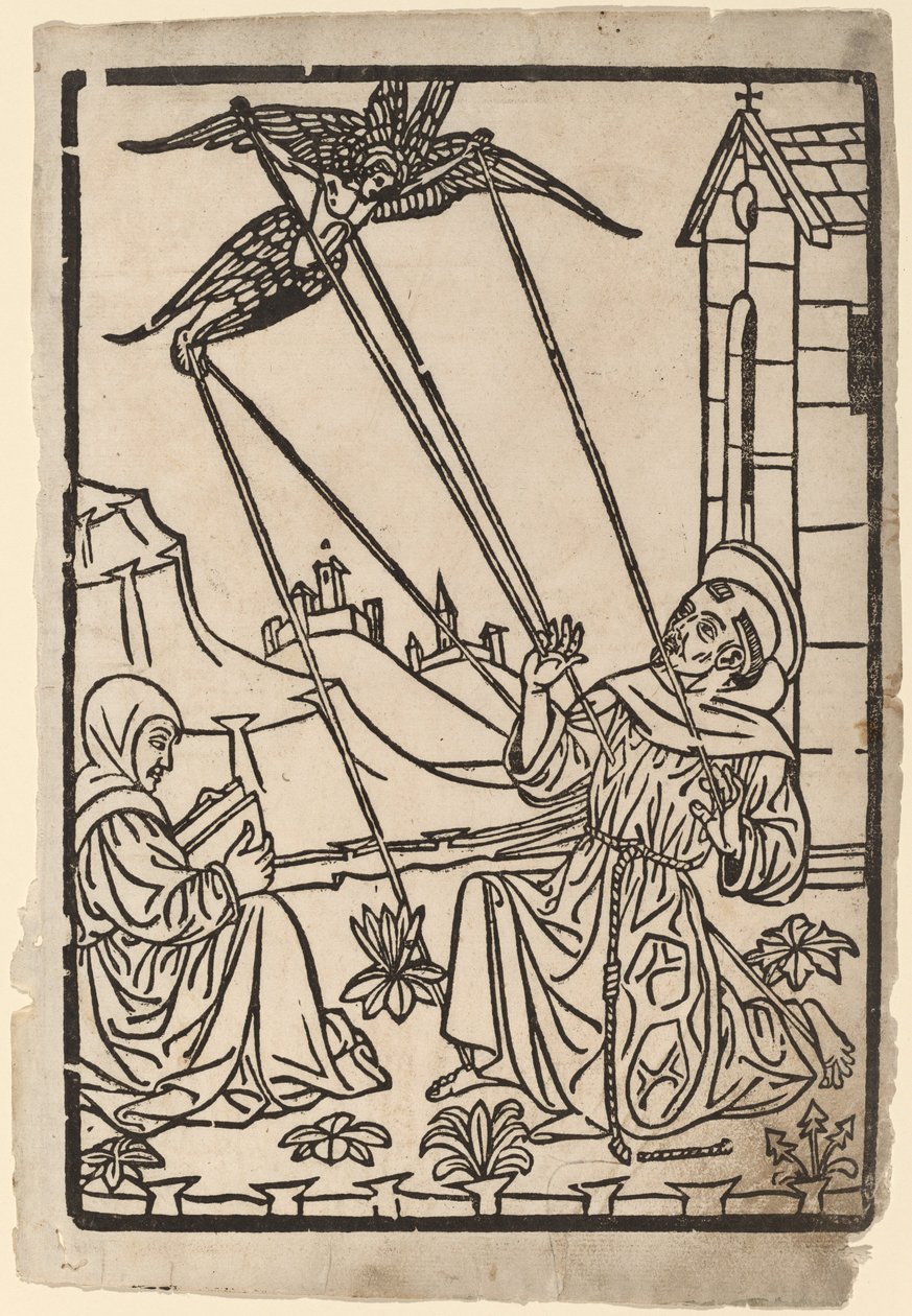 Saint Francis Receiving the Stigmata by Italian 15th Century