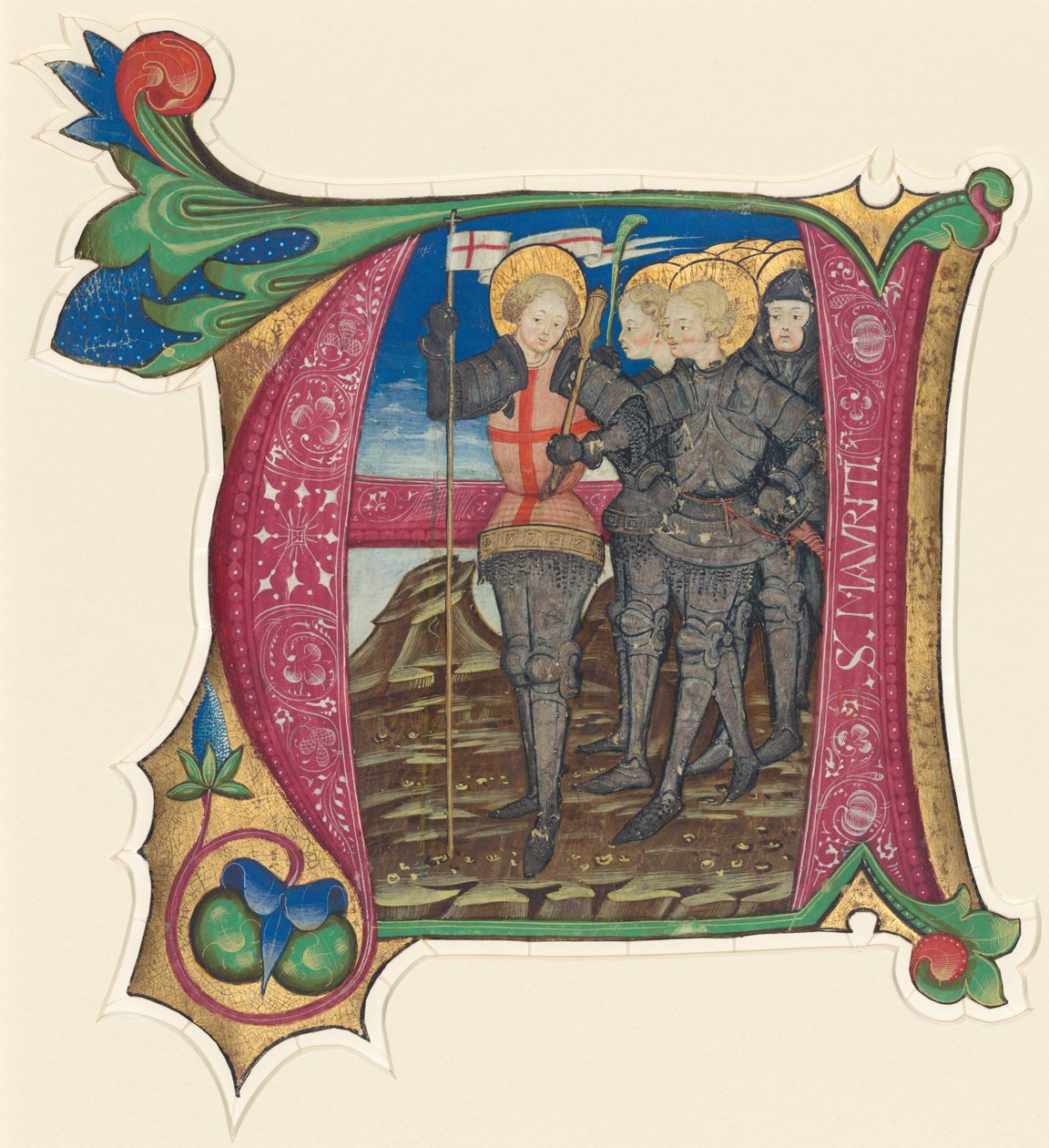 Saint Maurice and the Theban Legion by Italian 15th Century