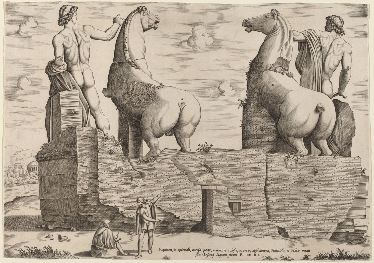 Equitum, in Quirinali, Aversa Parte by Italian 16th Century