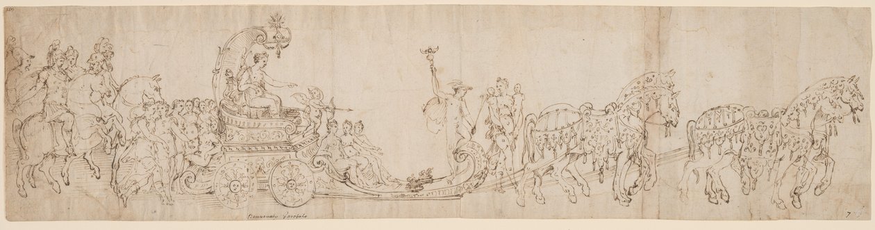 The Triumph of Venus by Italian 16th Century