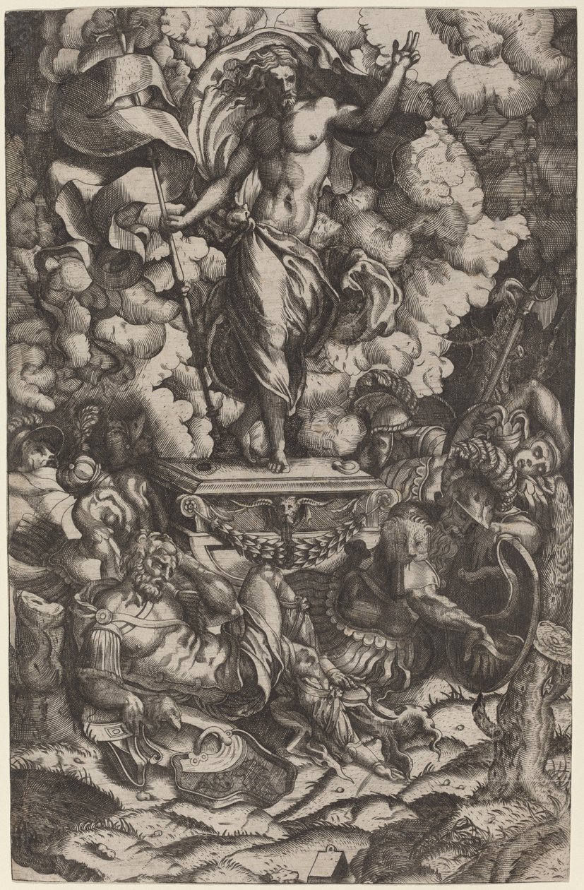 The Resurrection by Italian 16th Century after Francesco Salviati