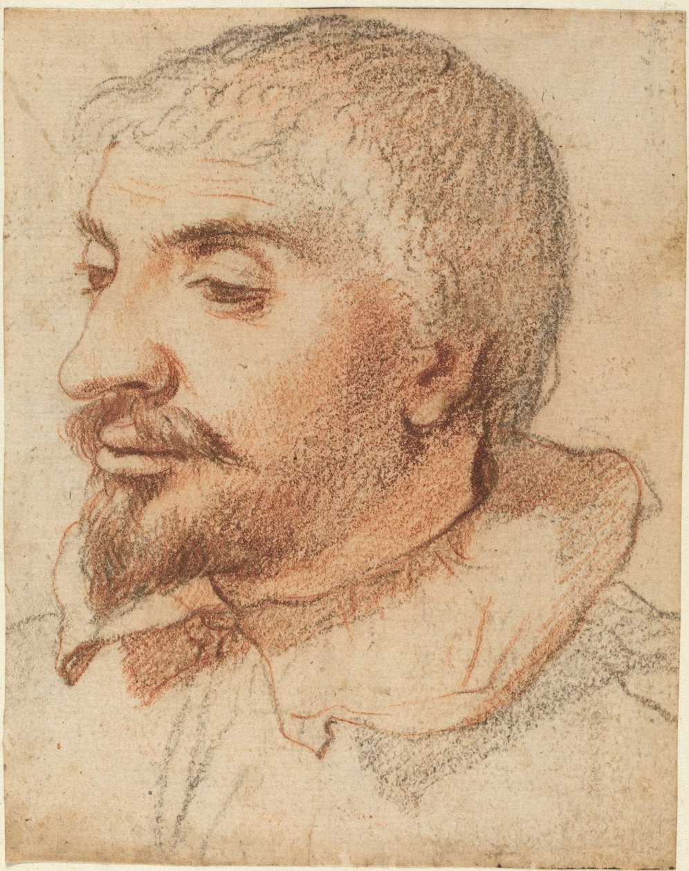 Head of a Man by Italian 17th Century