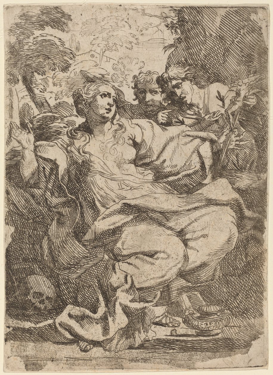 Magdalen by Italian 17th Century