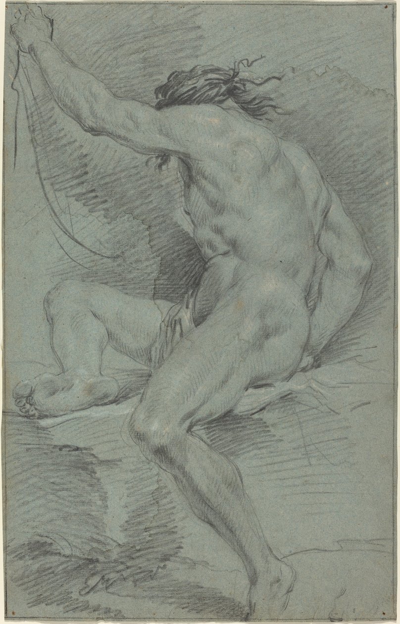 Nude Figure by Italian 17th Century