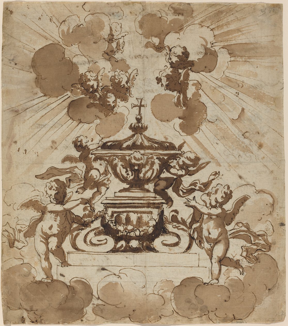 Glorification of the Host by Italian 18th Century