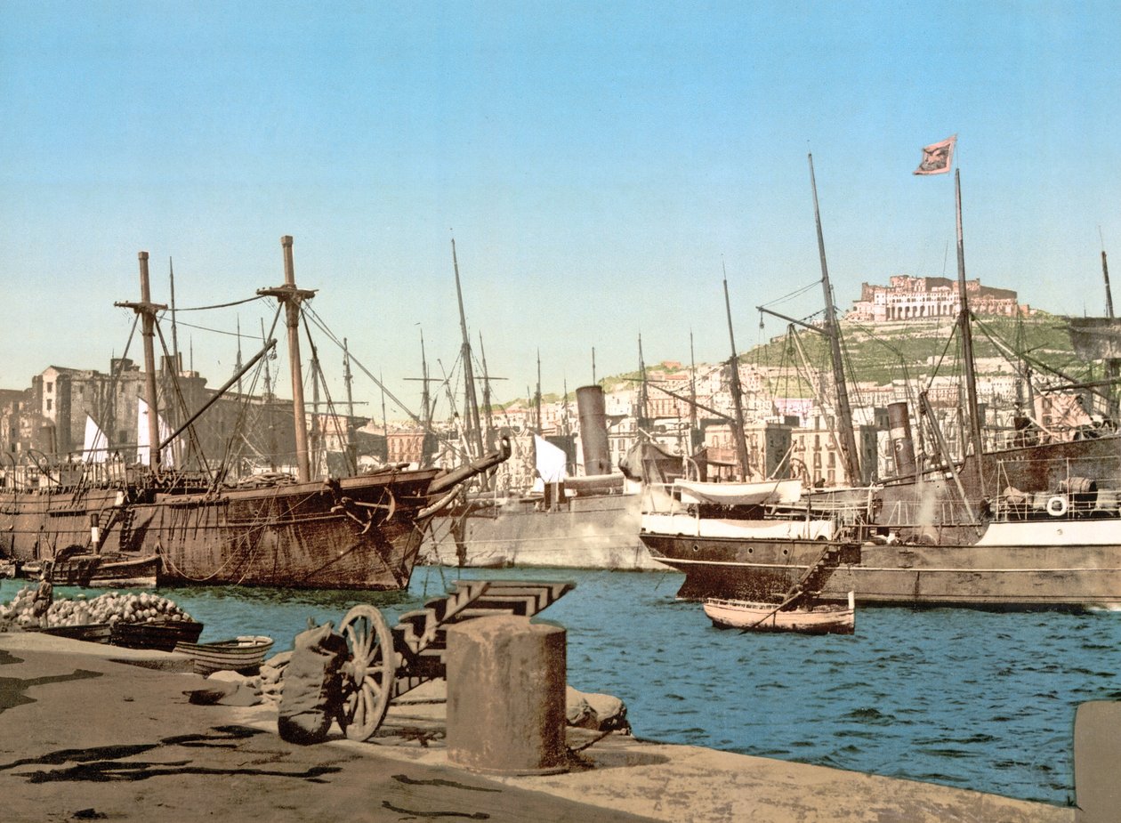 Port of Naples by Italian Photographer