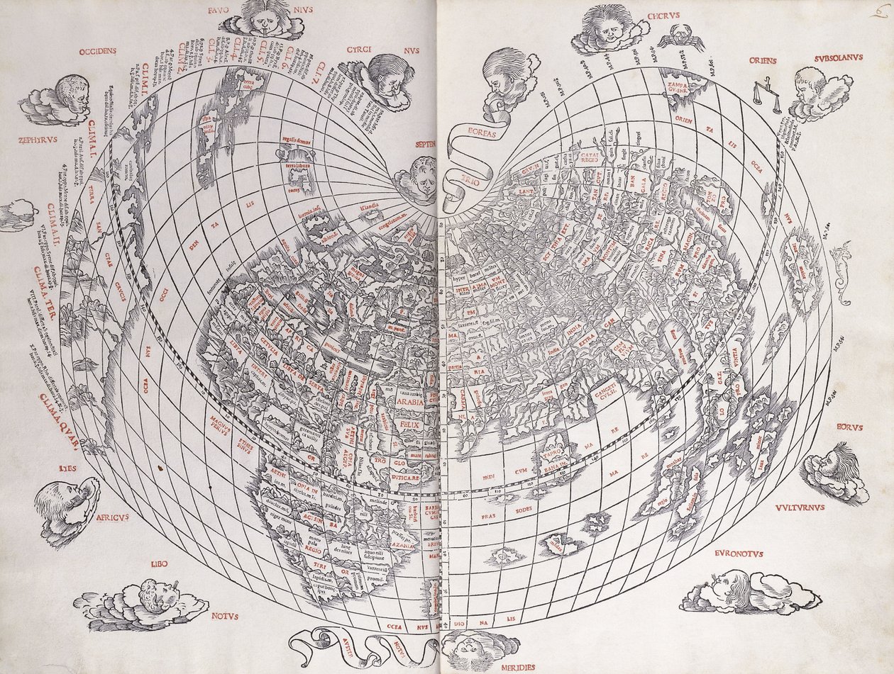 A Map of the World, 1511 by Italian School