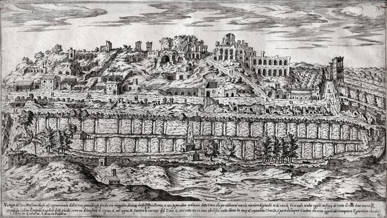 Circus Maximus, Rome by Italian School