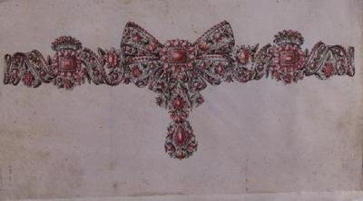 Design for a collier by Italian School